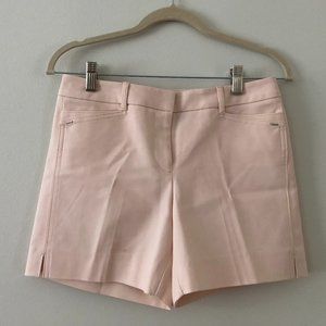 Blush colored dressy shorts from WHBM